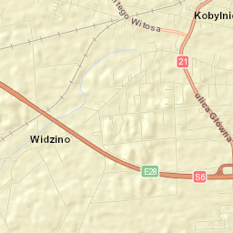 Kobylnica Street Map