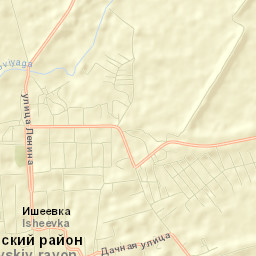 Isheyevka Street Map