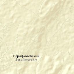 Serafimovskiy Street Map