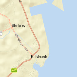 Killyleagh Street Map
