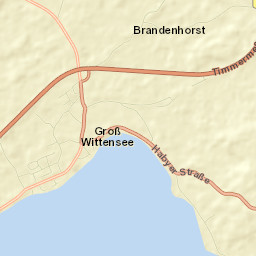 Groß Wittensee Street Map