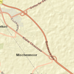 Gettorf Street Map