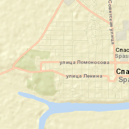 Spassk-Ryazanskiy Street Map