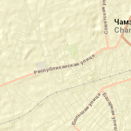 Chamzinskiy Rayon Street Map