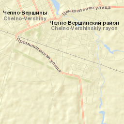 Chelno-Vershiny Street Map