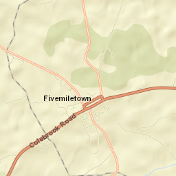 Fivemiletown Street Map
