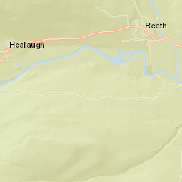 Yorkshire Dales National Park, B6270, Richmond, North Yorkshi Street Map