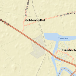 Friedrichstadt Street Map
