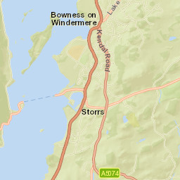 1 Glebe Road, Lake District National Park Street Map