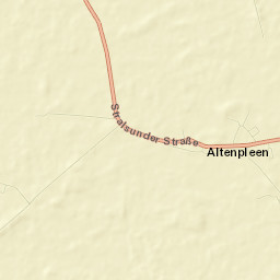 Altenpleen Street Map