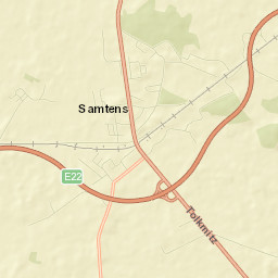 Samtens Street Map