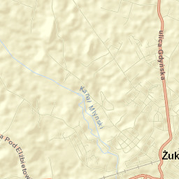 Żukowo Street Map