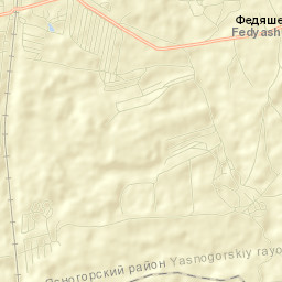 Revyakino Street Map