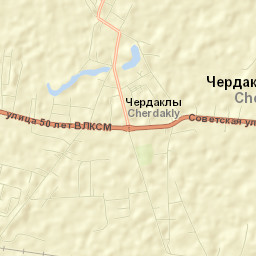 Cherdakly Street Map