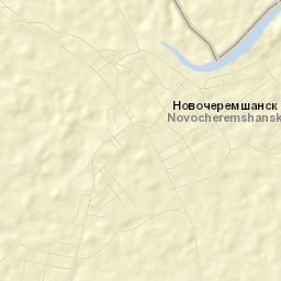 Novocheremshansk Street Map