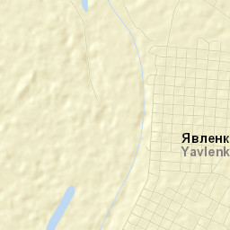 Yavlenka Street Map