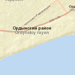 Ordynskoye Street Map