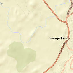 Downpatrick Street Map