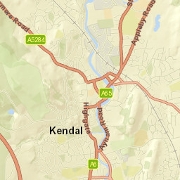 Kendal Street Map