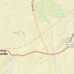 33 Beckside, Northallerton, North Yorkshire Street Map