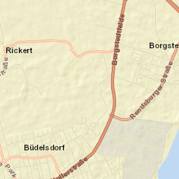 Büdelsdorf Street Map
