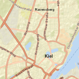 Kiel Street Map