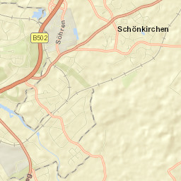 Schönkirchen Street Map