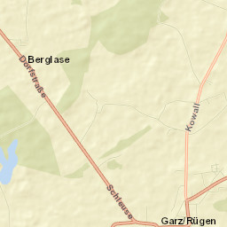 Garz Street Map