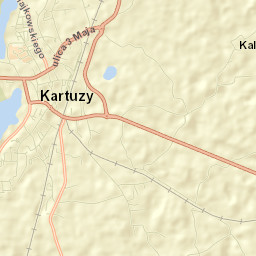 Kartuzy Street Map