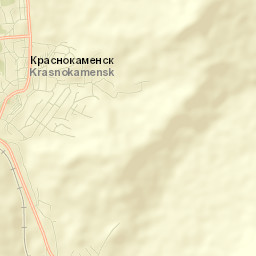 Krasnokamensk Street Map