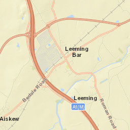 7 Leases Road, Leeming Bar, Northallerton, North Yorkshire DL Street Map