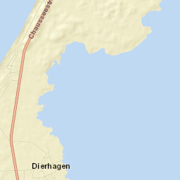 Ostseebad Dierhagen Street Map