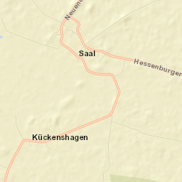 Saal Street Map