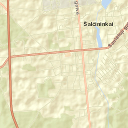 Šalčininkai Street Map