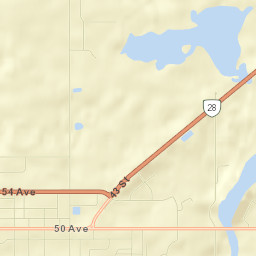 Bonnyville Street Map