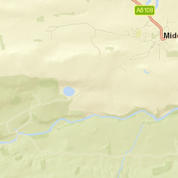 Canaan Lane, Leyburn, North Yorkshire Street Map