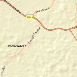 Blekendorf Street Map