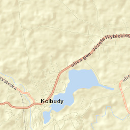 Kolbudy Street Map