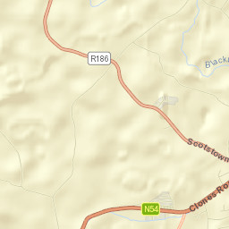 County Monaghan Street Map