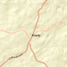 Keady Street Map