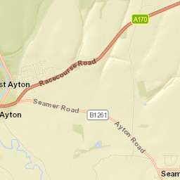 East Ayton Street Map