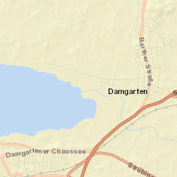 Ribnitz-Damgarten Street Map