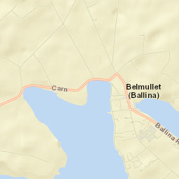 Belmullet Street Map