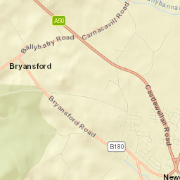 Newcastle Street Map