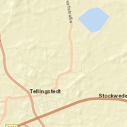Tellingstedt Street Map