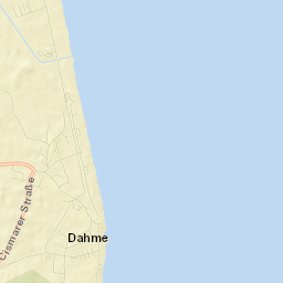 Dahme Street Map