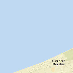 Ustronie Morskie Street Map