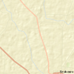 Srokowo Street Map