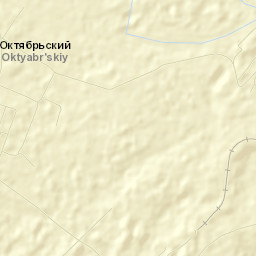 Oktyabr’skiy Street Map