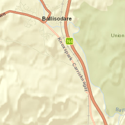 Ballisodare Street Map